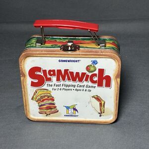 Slamwich: The Fast Flipping Card Game by Gamewright in Tin "Lunchbox"